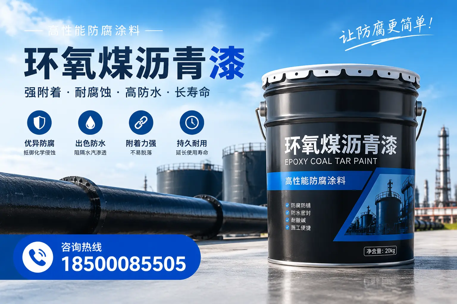 如何选择合适的环氧煤沥青漆？赤峰用户必看技巧