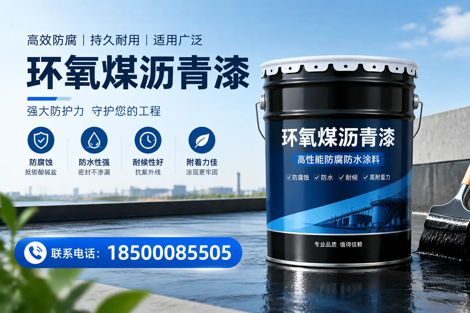 环氧煤沥青漆的施工方法详解，助力赤峰企业高效完成项目